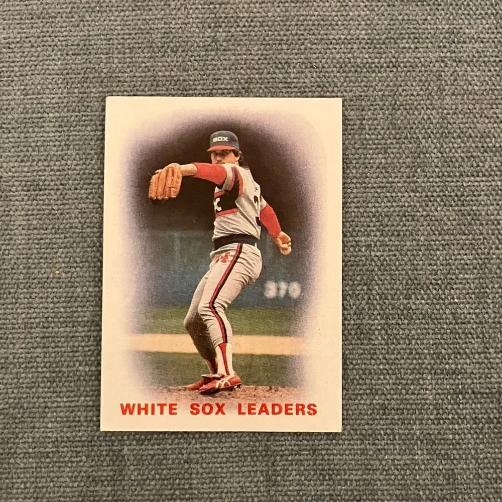 1986 Topps Chicago White Sox Baseball Card Trading Card